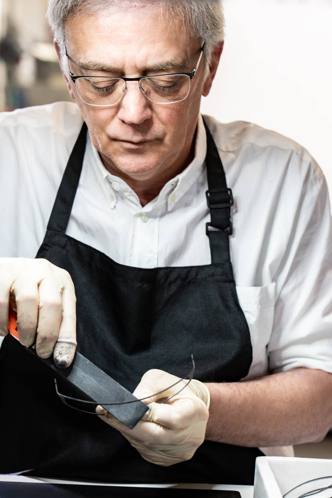 Every glasses are made by hand in Berlin.
