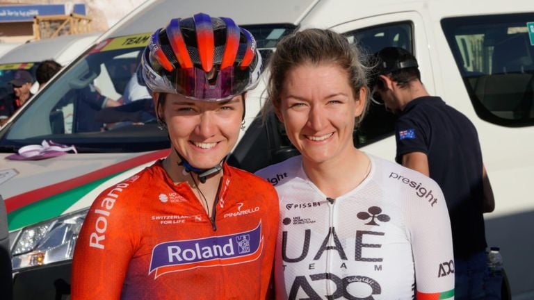 The sisters Sylvie and Karlijn Swinkels.