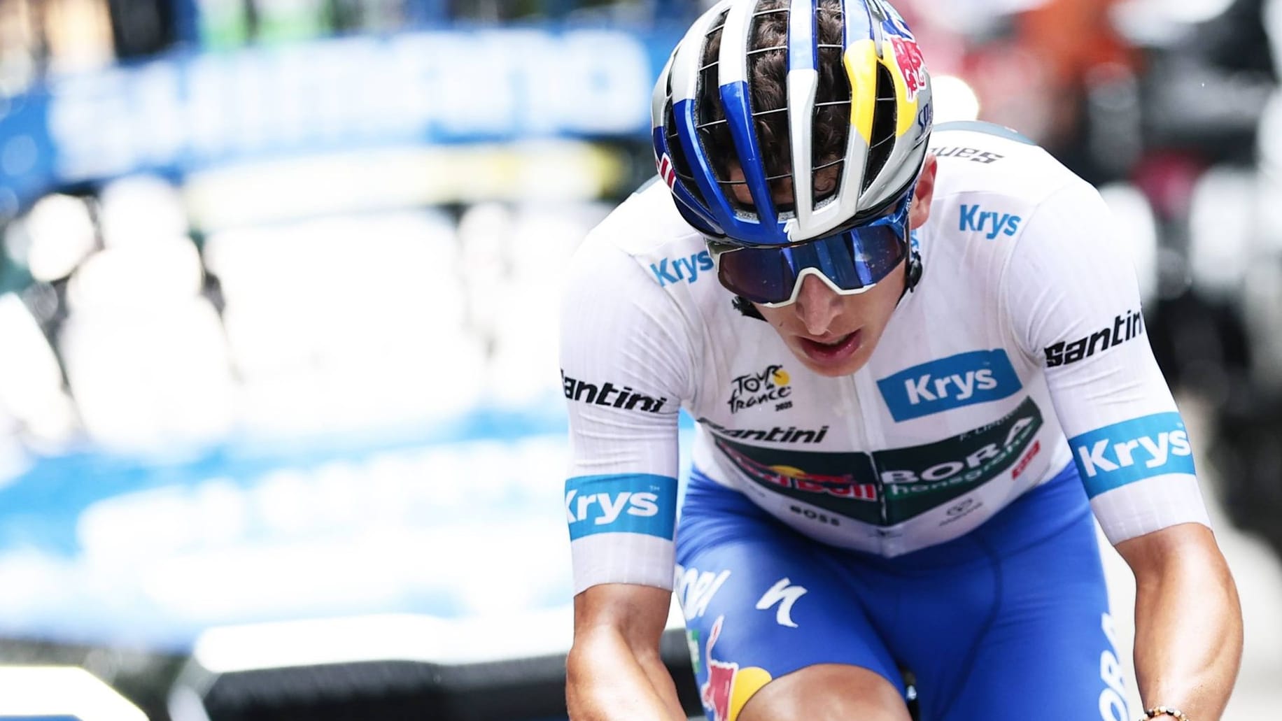 Florian Lipowitz: He wears the white jersey for the best young driver.