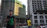 One of the thousands of Chinese construction projects in the port city of Sihanoukville, Cambodia in 2020.