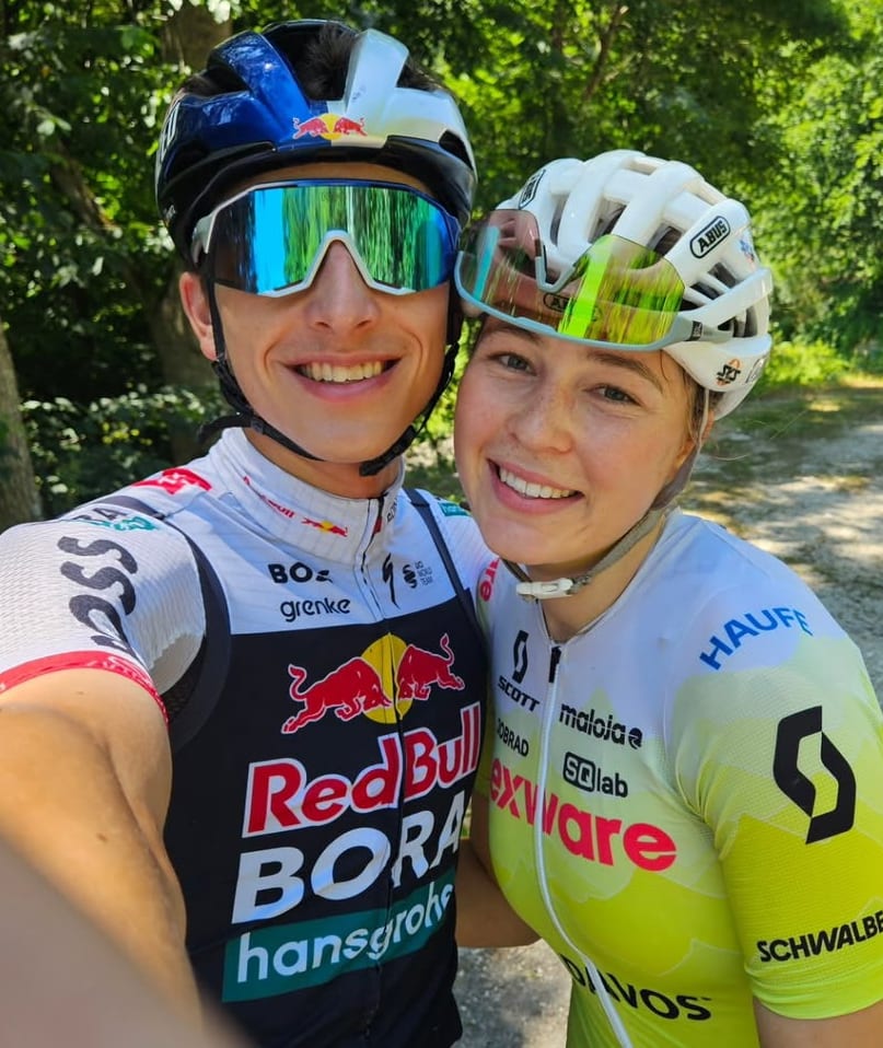 Florian Lipowitz mit Freundin Antonia Weeger