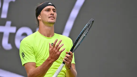 Frustration with Alexander Zverev