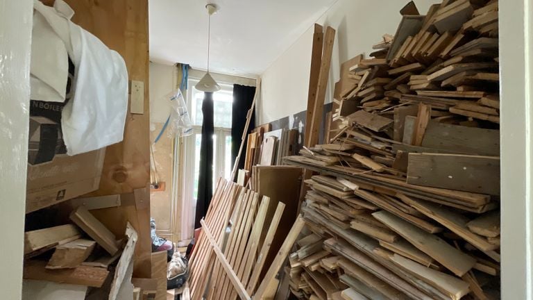 This space is really not finished yet (photo: Raymond Merkx).