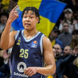 Elias Rapieque in the jersey of Alba Berlin | Imago/HMB-Media