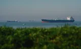 Oil tanker Marabella Sun (formerly Piltenene) at Borssele.