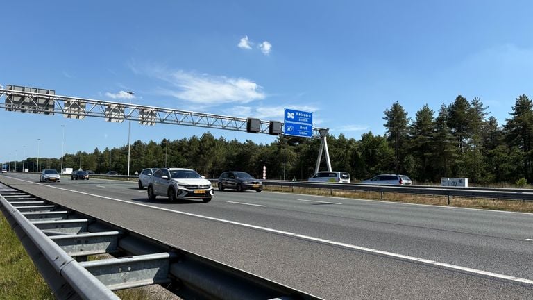 The asphalt can be warmer than 50 degrees tomorrow (photo: Omroep Brabant).