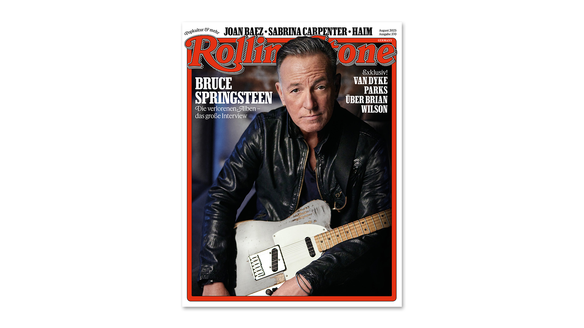 Rolling Stone in August 2025 with Bruce Springsteen on the cover