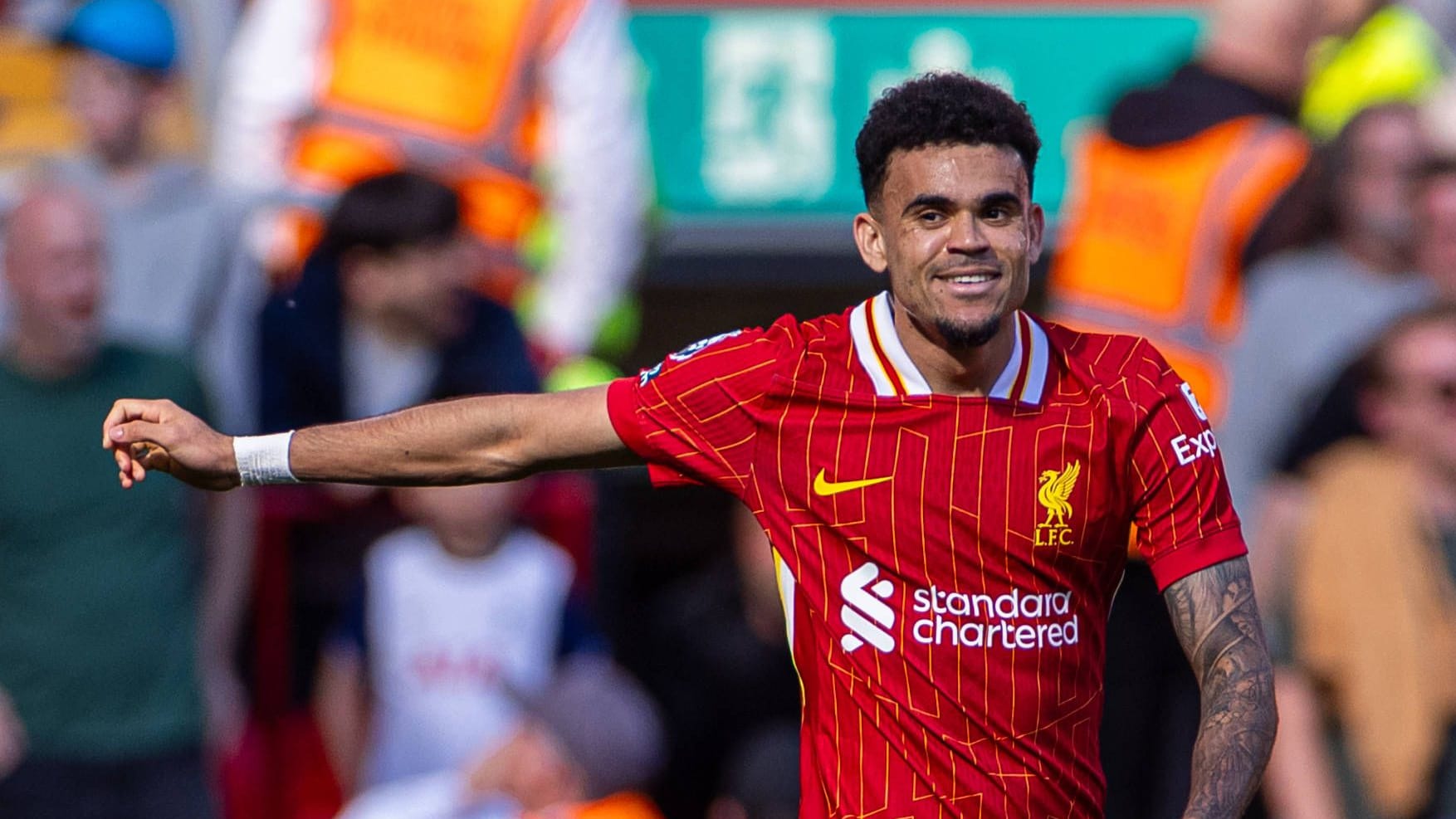 Luis Díaz: He has been playing for FC Liverpool since 2022.