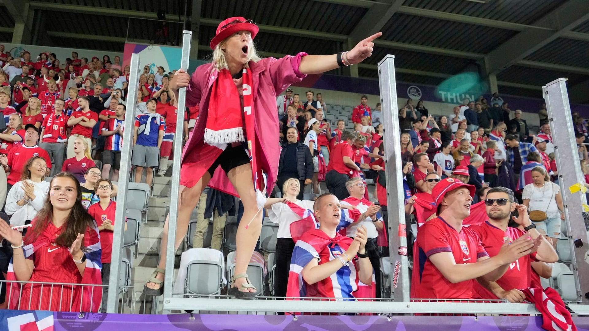 Norwegian EM fans