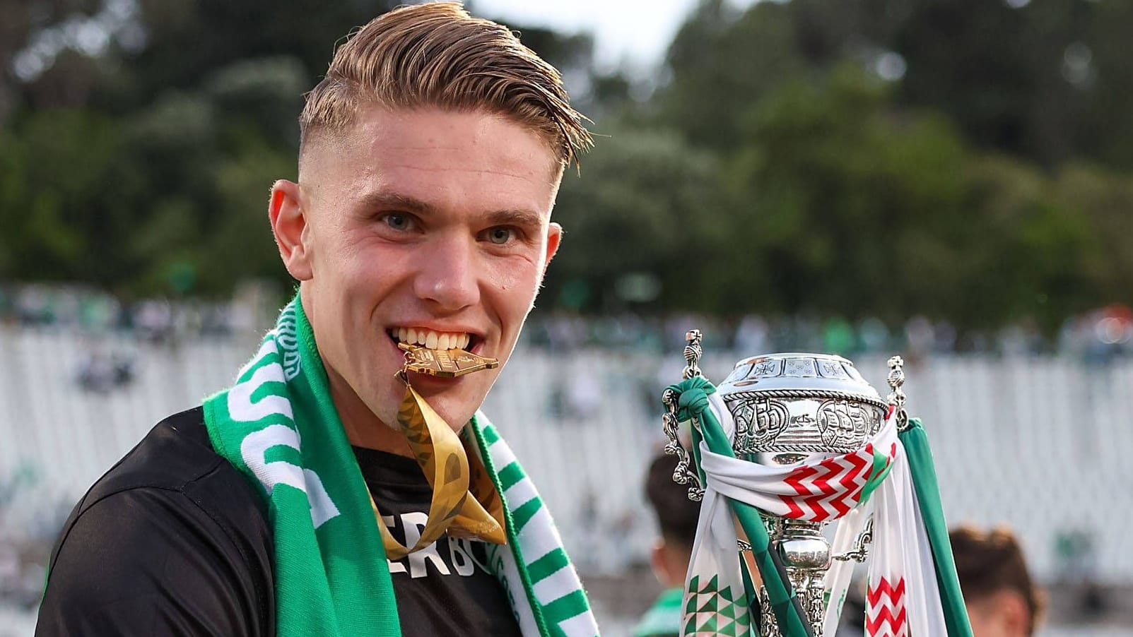 Viktor Gyökeres: From now on the Swede plays for Arsenal FC.