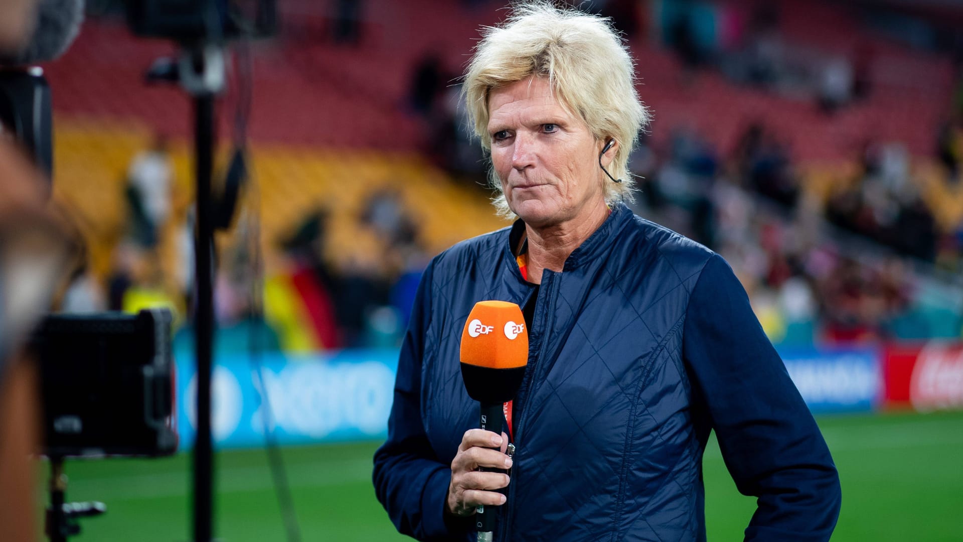 Claudia Neumann: The ZDF commentator regularly gets into the line of fire.