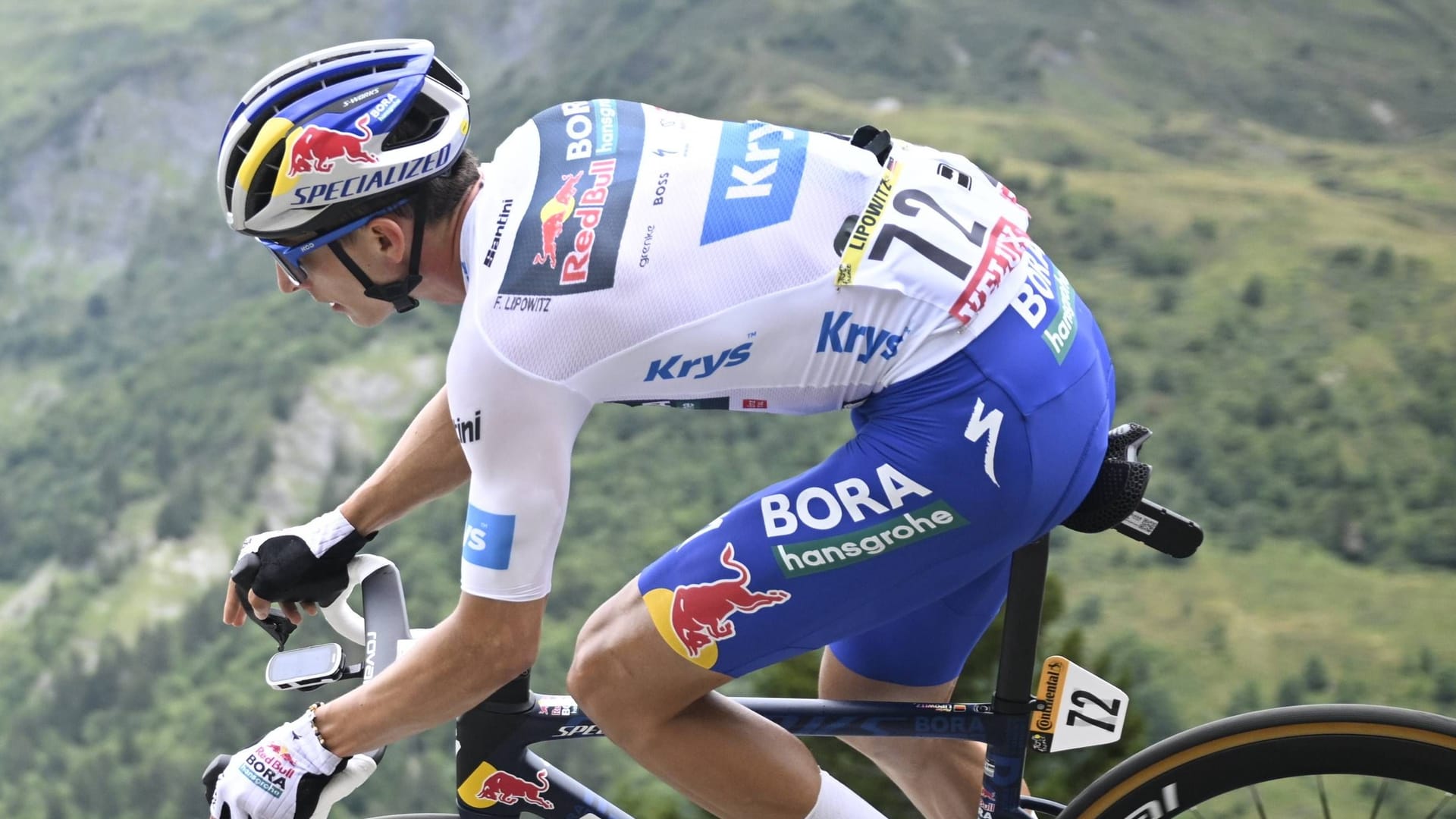 Florian Lipowitz: He is the German hope on the tour. Florian Lipowitz: He is the German hope on the tour.