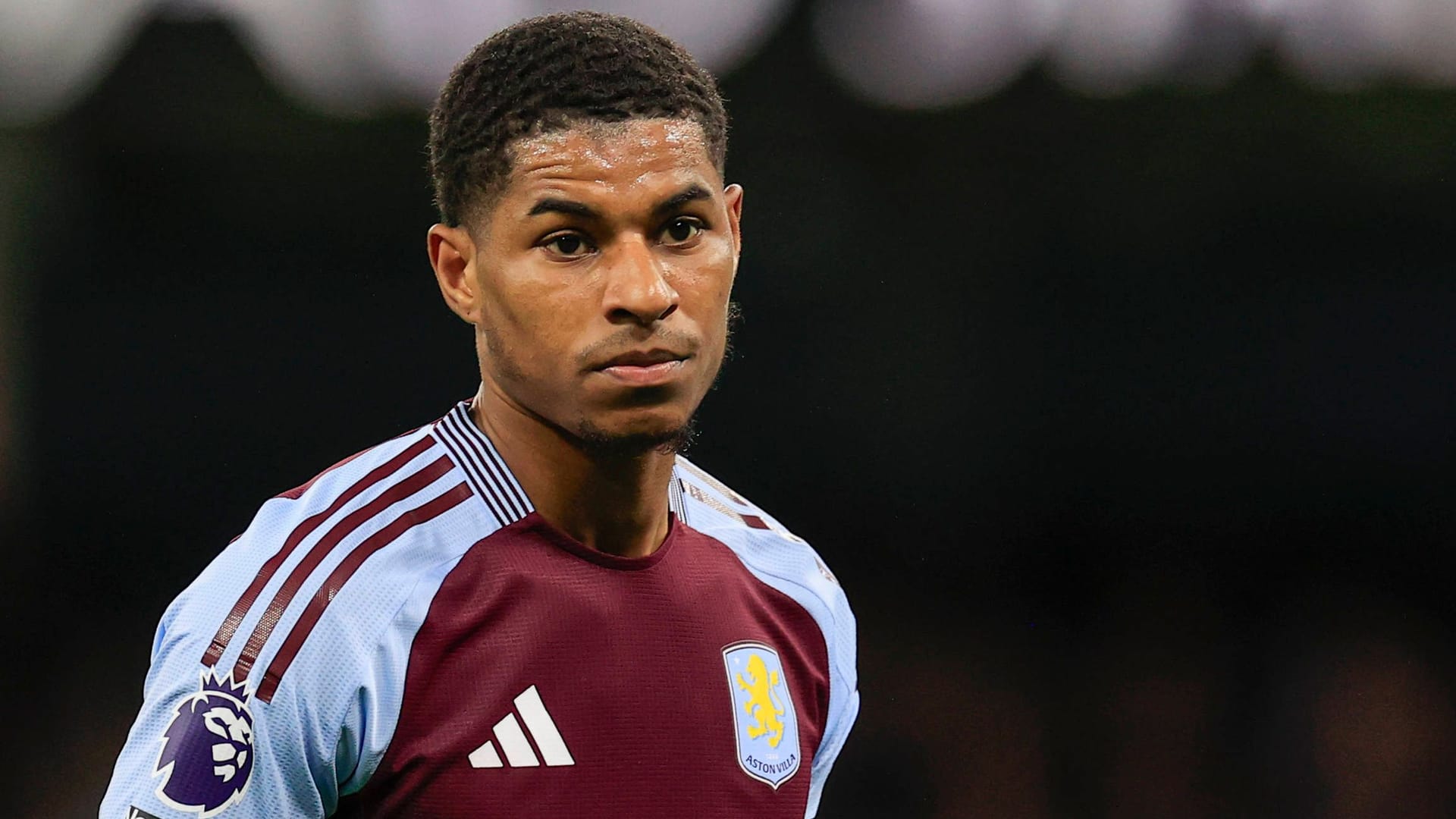 Marcus Rashford: The wing striker played for Aston Villa last season.