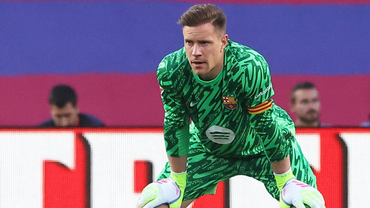 Marc-André Ter Stegen: He collects a lush content in the Spanish metropolis. Marc-André Ter Stegen: He collects a lush content in the Spanish metropolis.