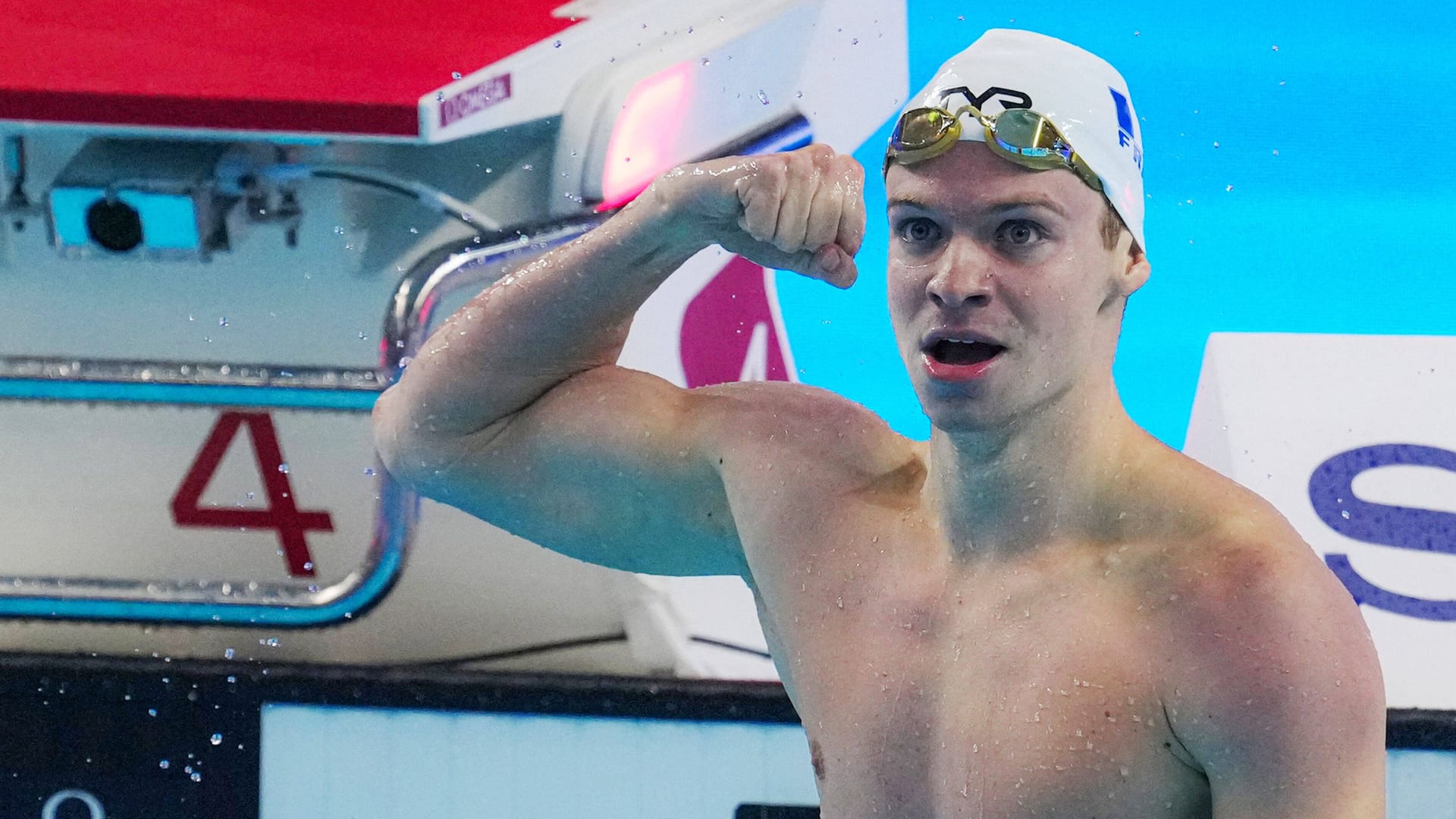 Léon Marchand: He is also a five -man world champion.