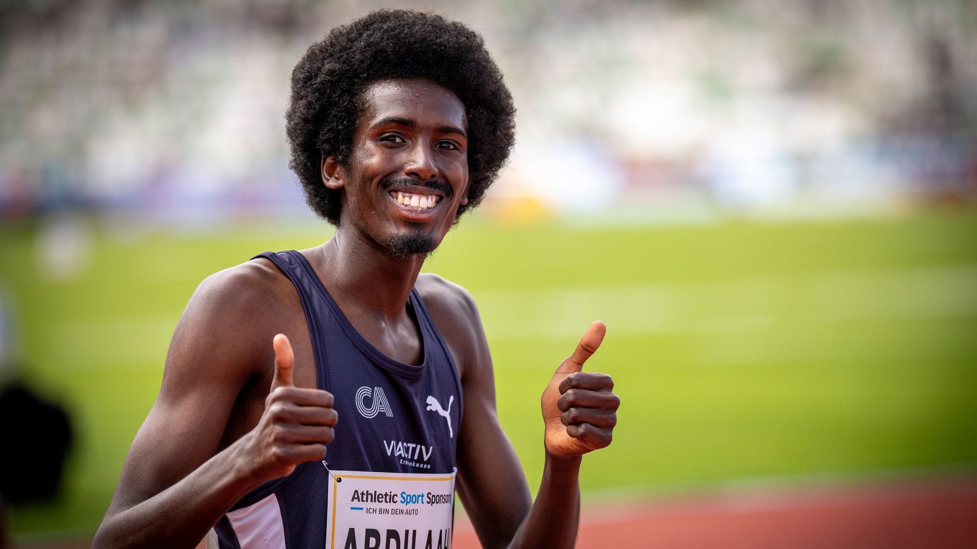 Mohamed Abdilaahi: The Cologne broke an almost 28 -year -old German record of an Olympic champion.
