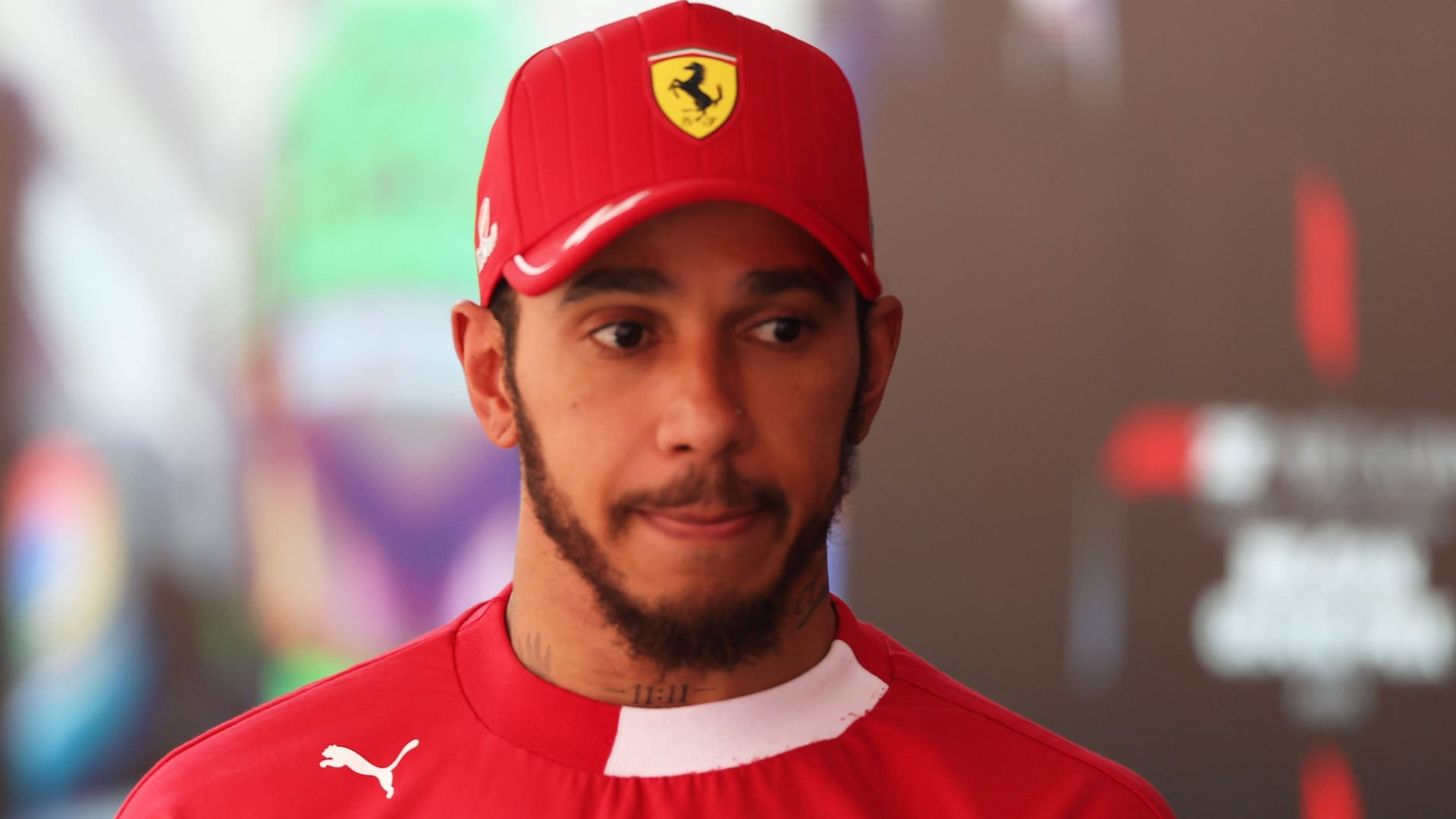 Lewis Hamilton: The Ferrari driver always has to struggle with difficulties.