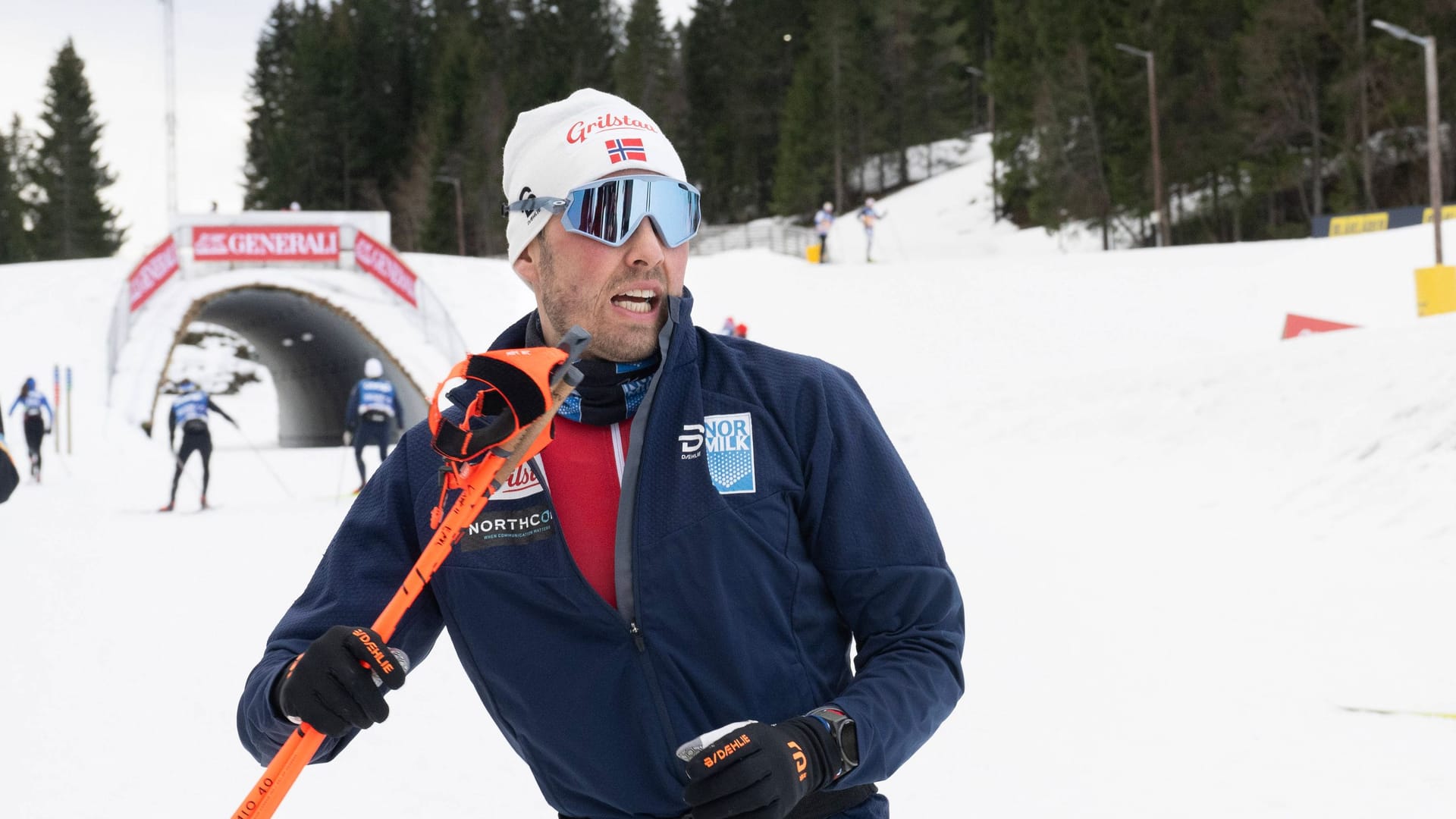 Emil Iversen: The Norwegian is forced to break a training session.