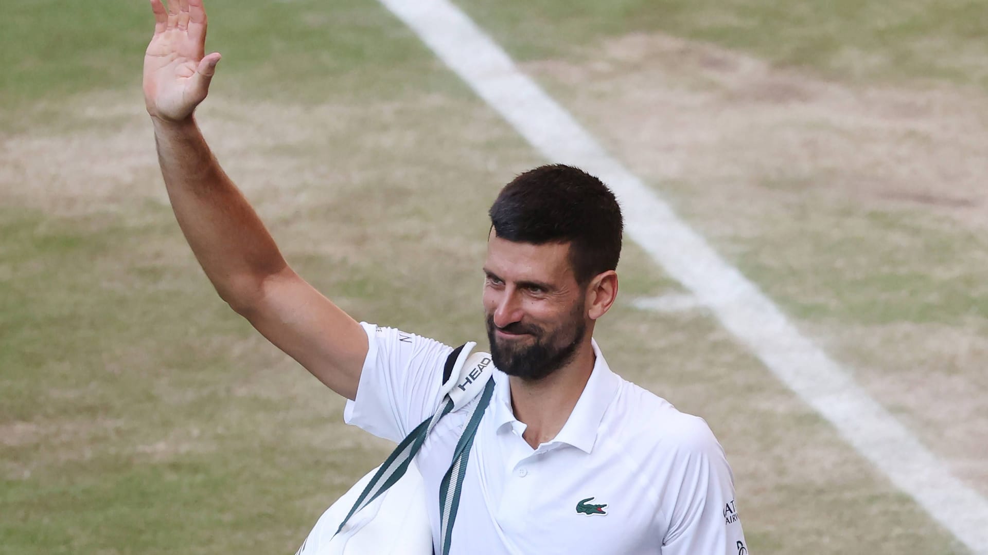 Farewell to the semi -finals: Novak Djoković after the defeat against Jannik Sinner.