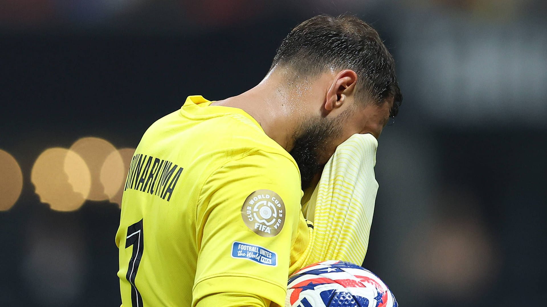 Gianluigi Donnarumma: He could not look at Jamal Musiala's bad injury.