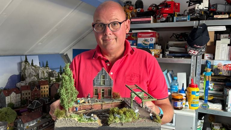 The diorama of the skippers of the Kameleon (photo: Imke van de Laar).