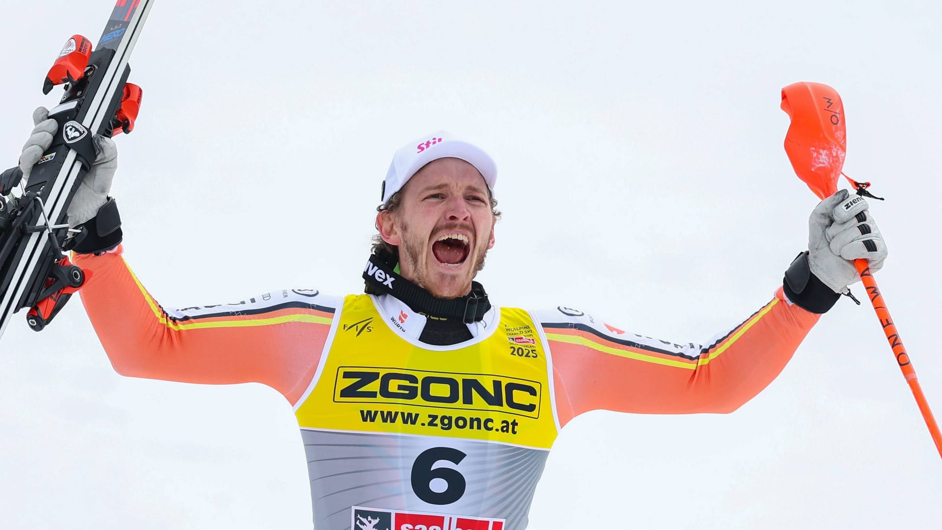 Linus Straßer: He won bronze in slalom.