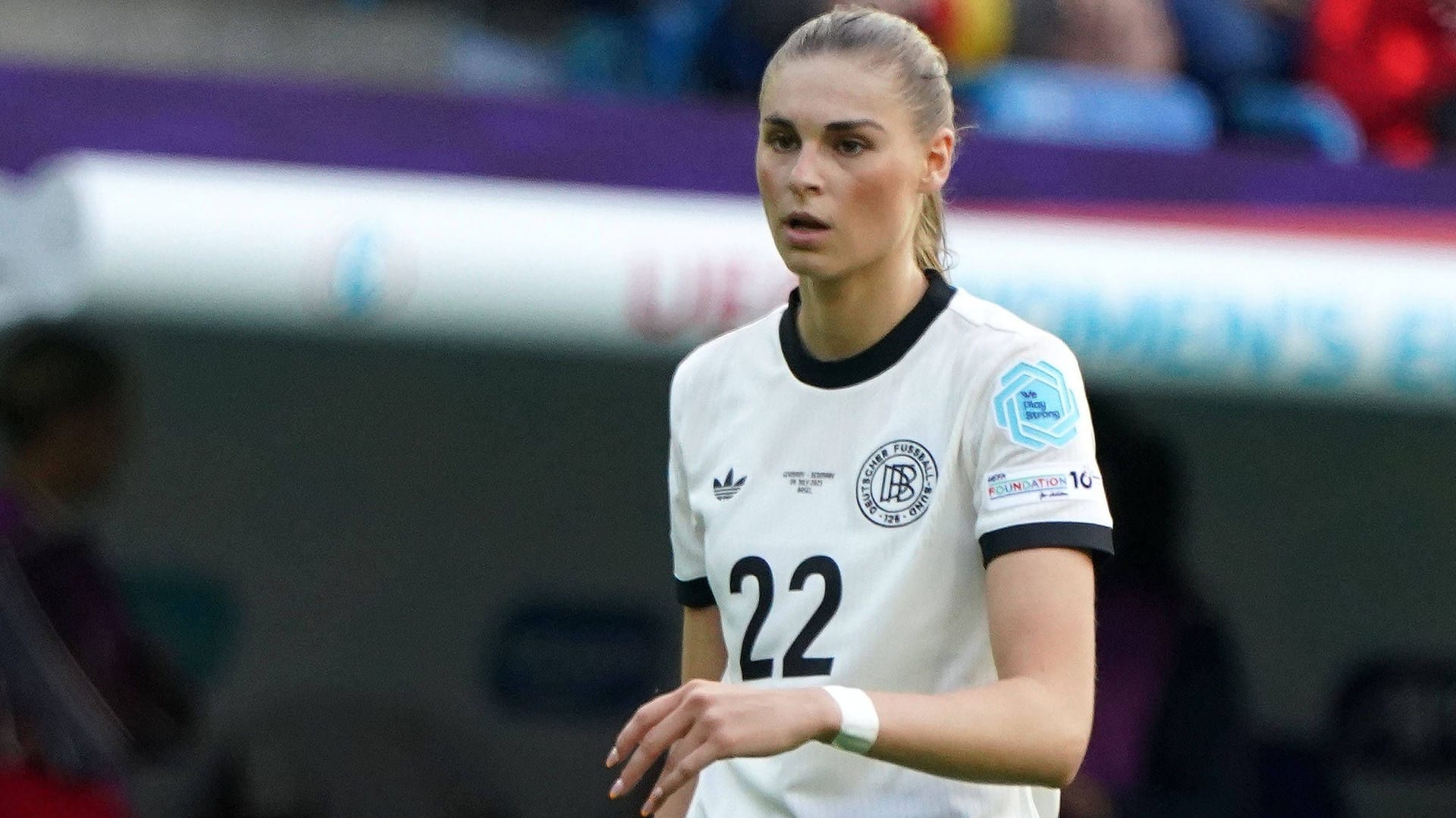 Jule Brand: The offensive player is an integral part of the DFB starting eleven.