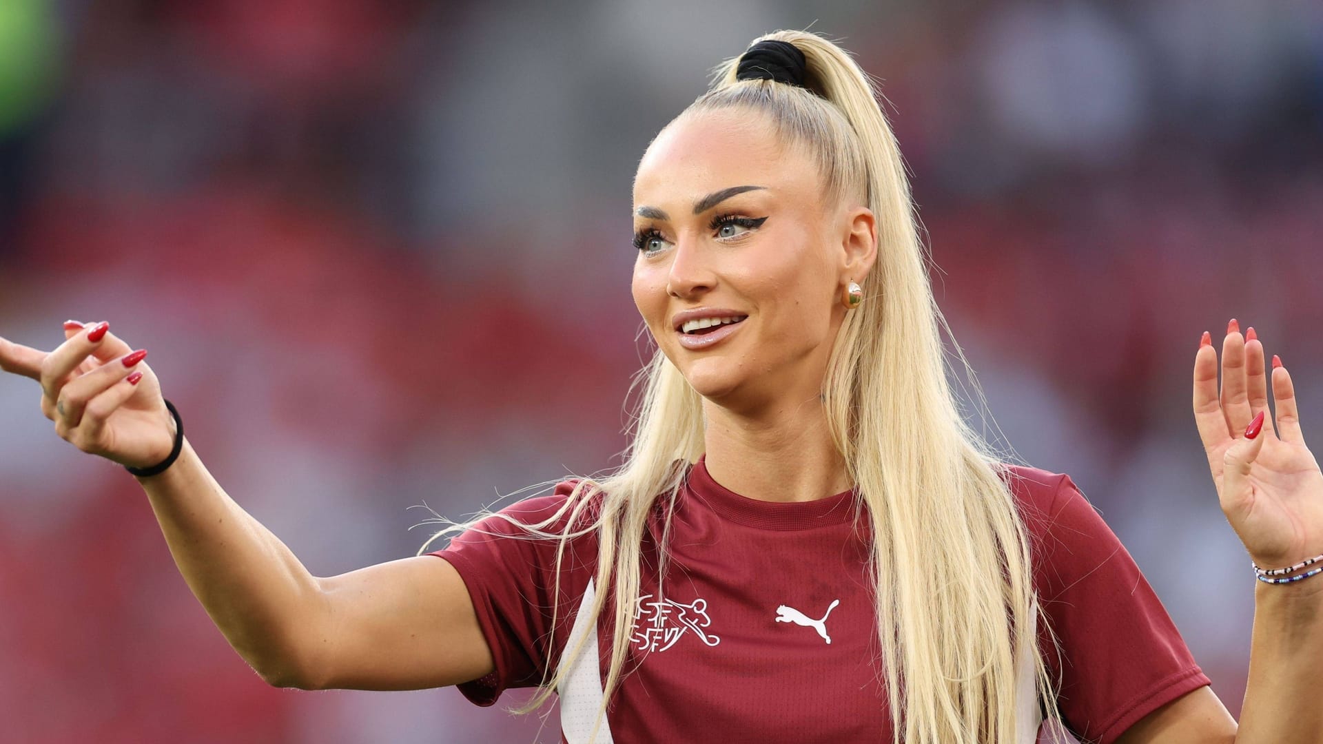 Alisha Lehmann: So far it has been used in a game in Switzerland.