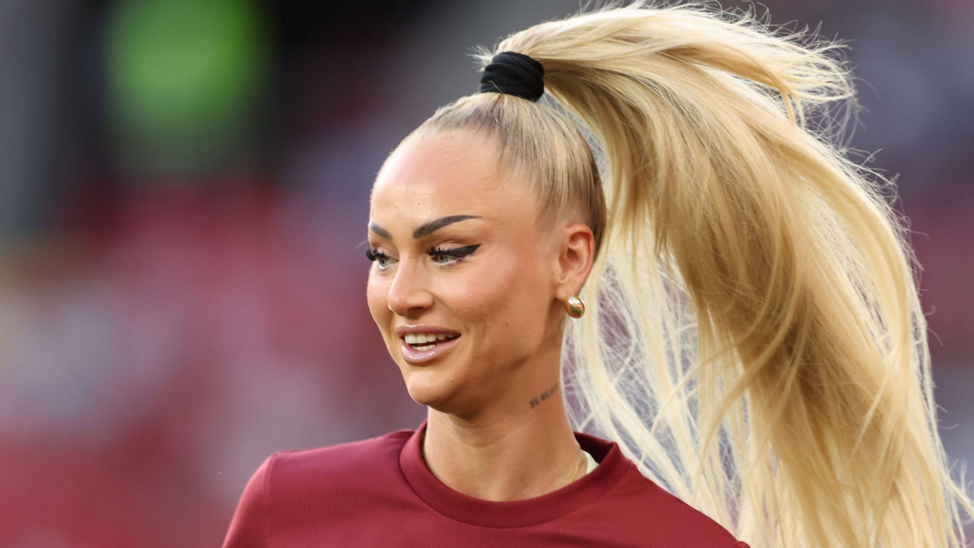 Alisha Lehmann: It was used for the first time against Finland.