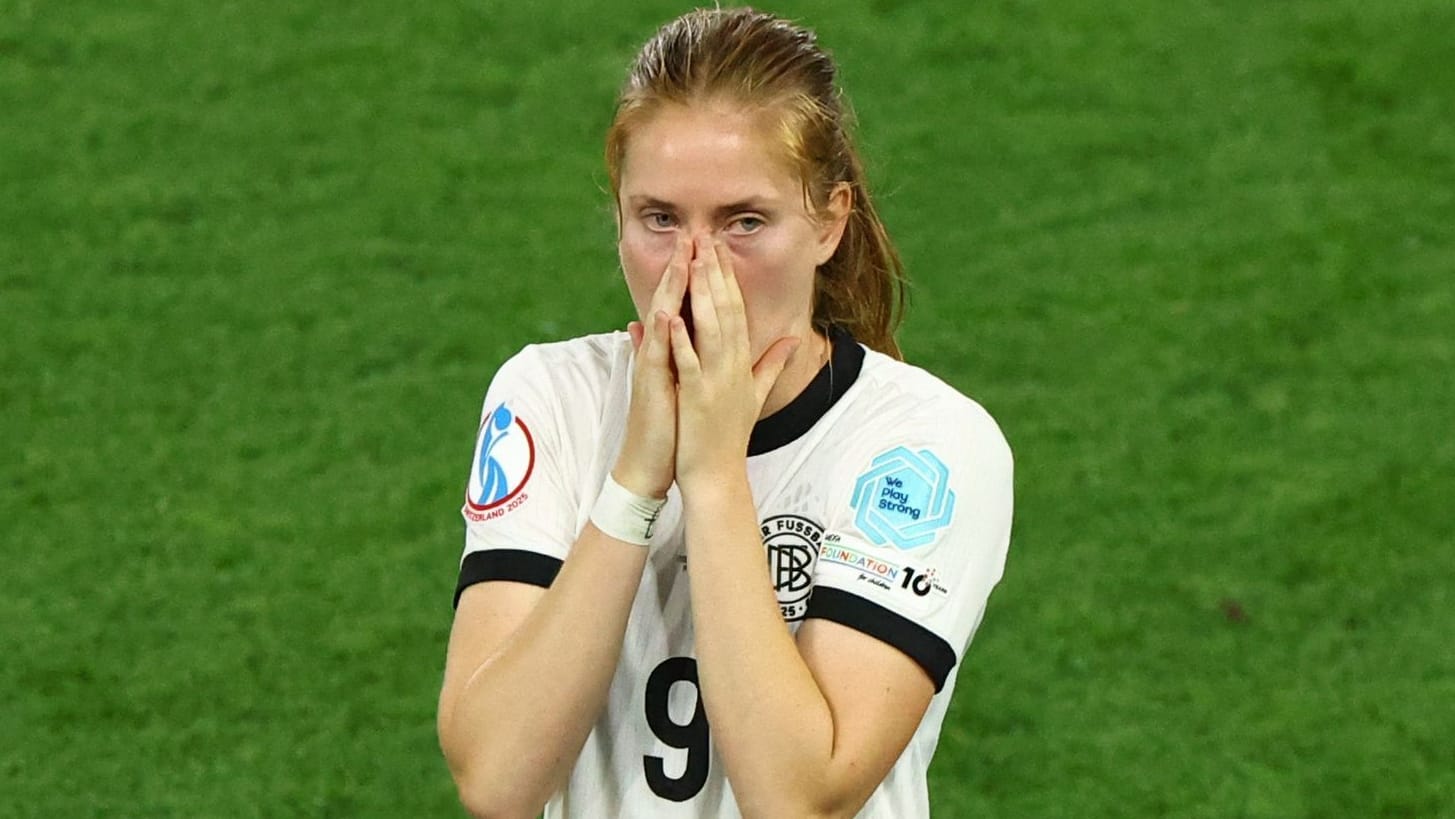 Moving quarter -finals: Sjoeke Nüsken after victory against France.