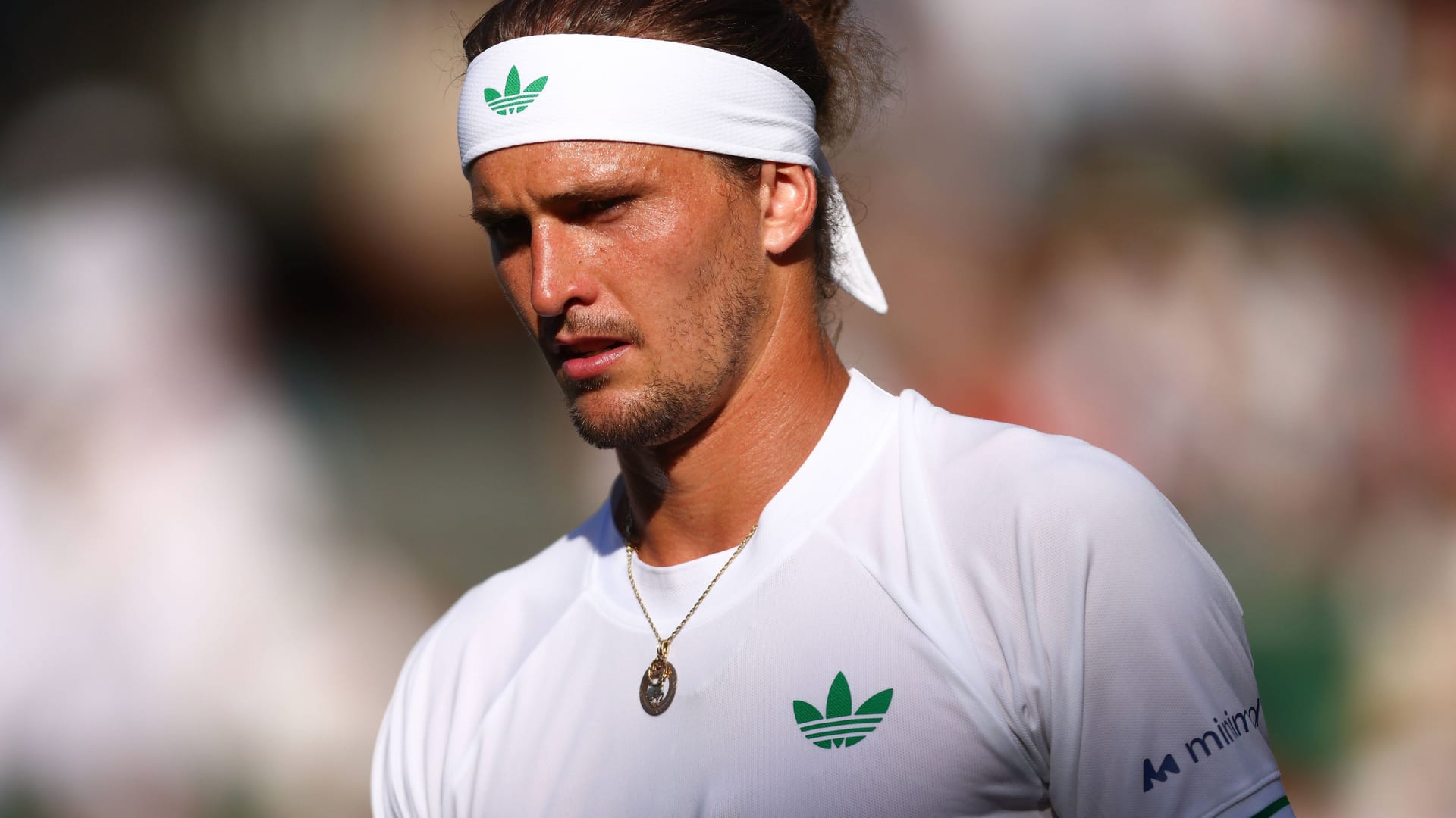 A dismissed mental problems after his first round in Wimbledon: Alexander Zverev.