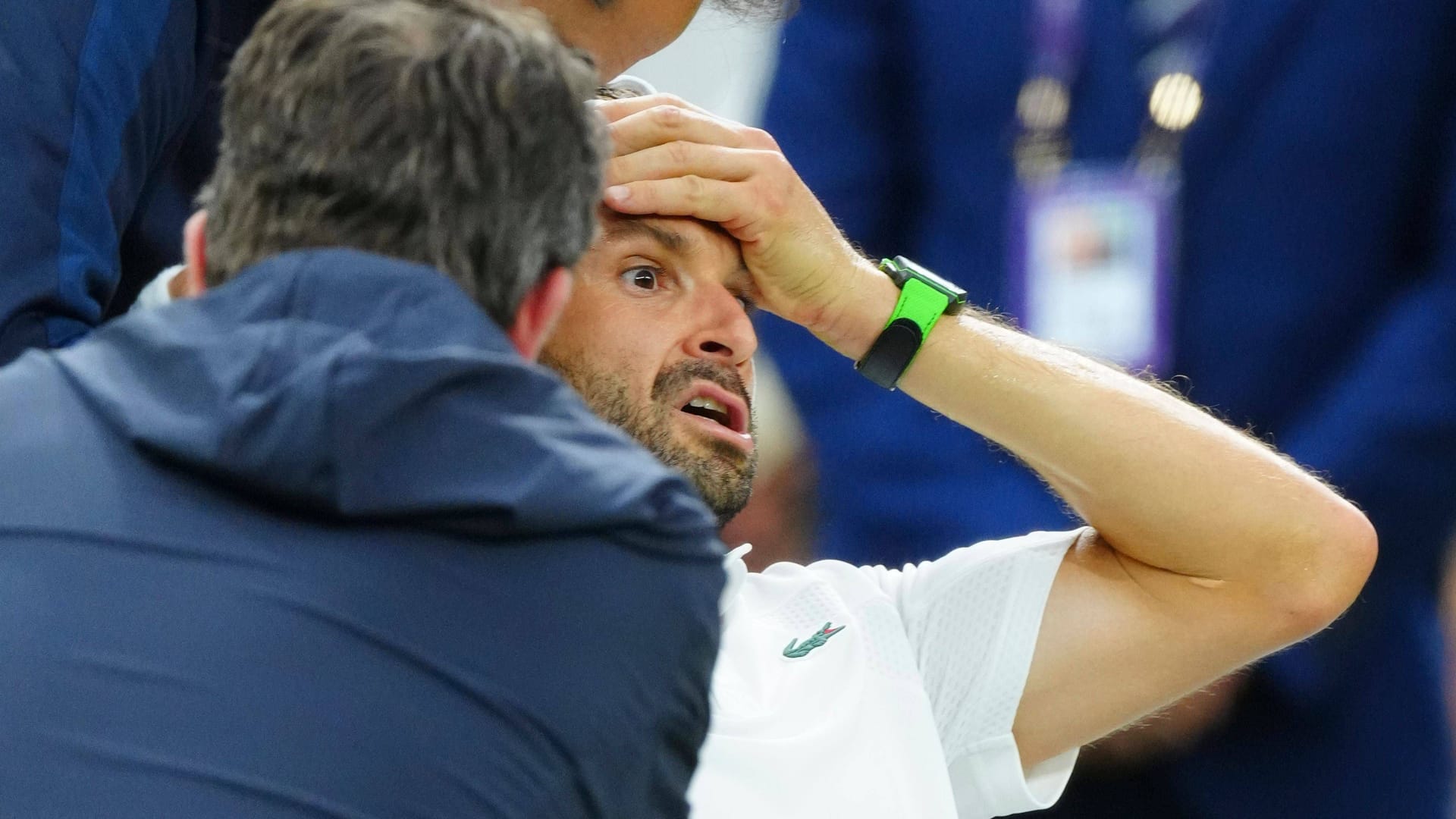 He can't believe it: shortly before the greatest triumph, Grigor Dimitrov is injured again.