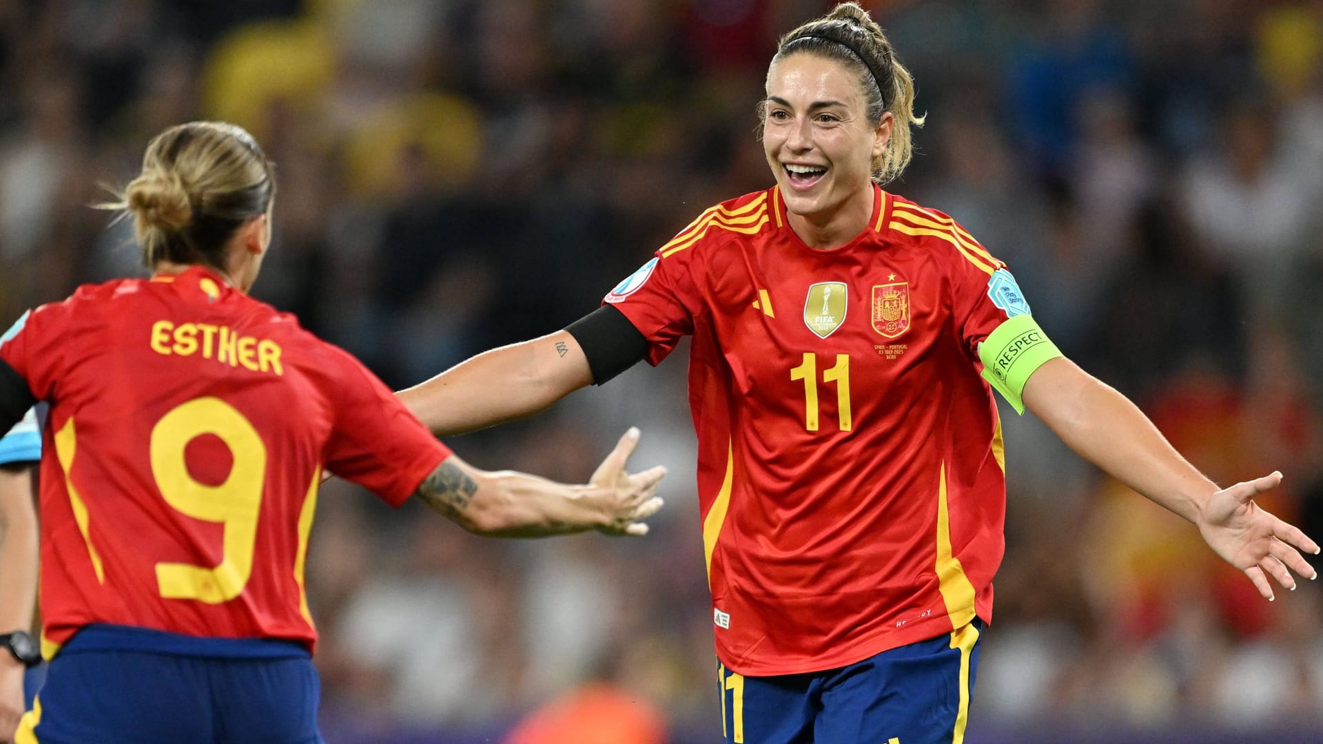 Cheers with Alexia Putellas and Spain: The world champion's first European Championship game was a complete success. Cheers with Alexia Putellas and Spain: The world champion's first European Championship game was a complete success.