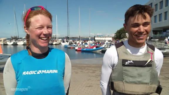 Pia Kuhlmann and Jesse Mo Mett.