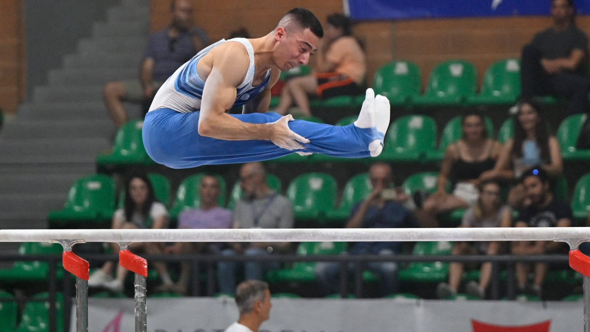 Lorenzo Bonicelli in a competition in July 2024: Now the Italian has seriously injured himself. Lorenzo Bonicelli in a competition in July 2024: Now the Italian has seriously injured himself.