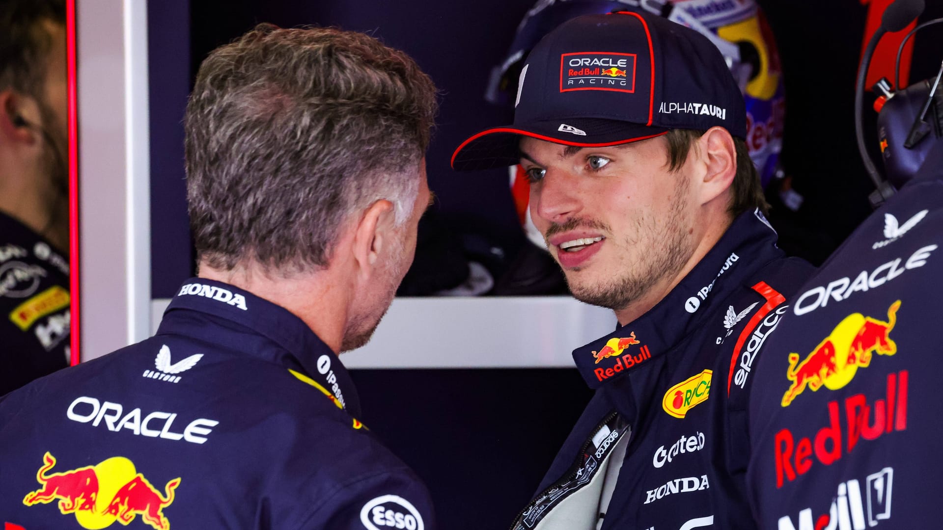Max Verstappen (right) and Christian Horner: End of years of collaboration.