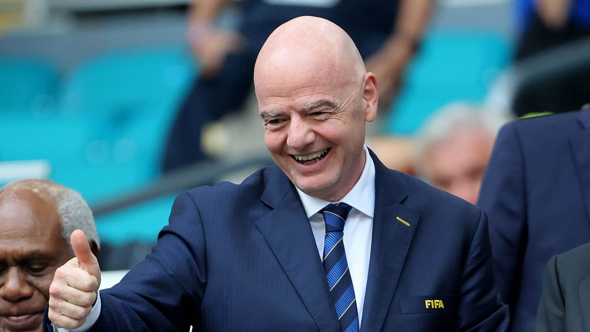 Gianni Infantino: According to him, Donald Trump is one "big football fan"