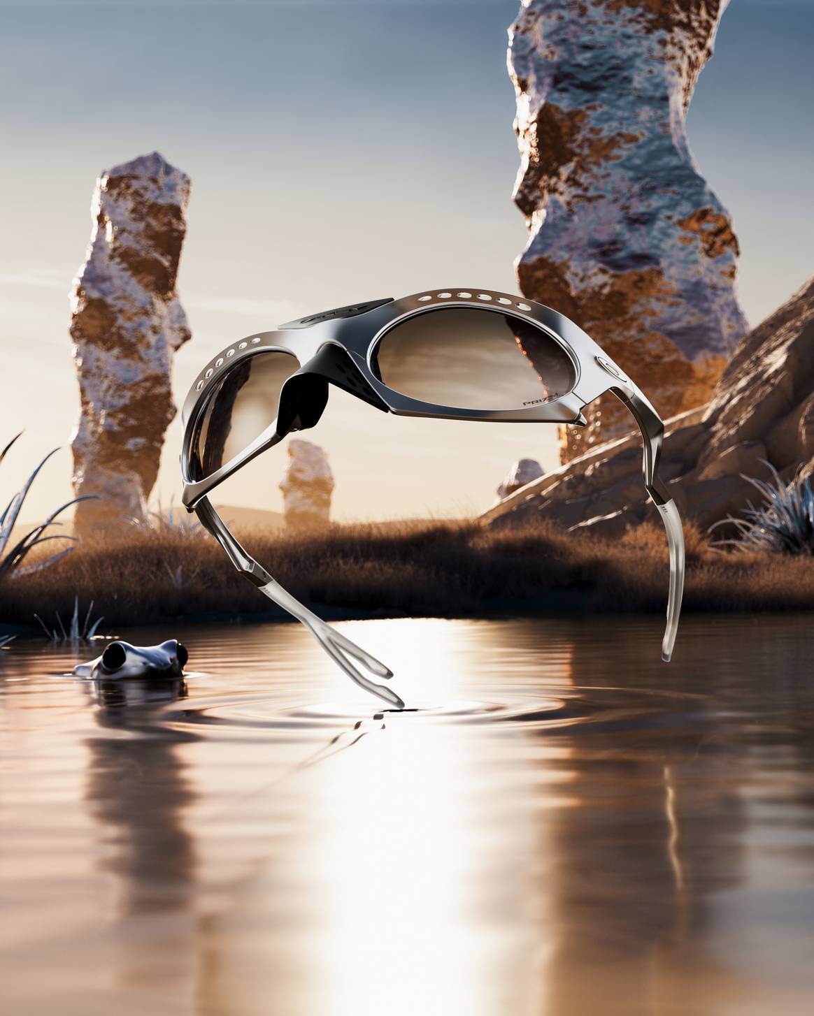 'Oakley Plantaris Ti' with inspiration of frog legs