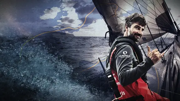 Boris Herrmann on the high seas