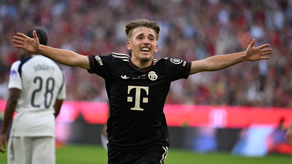 FC Bayern gegen Tottenham im Telekom Cup: Traumtor von Lennart Karl