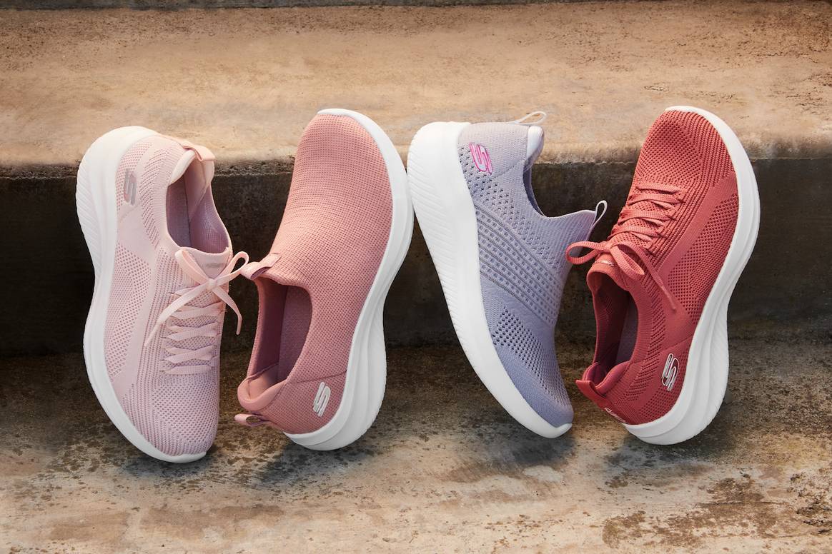 Skechers shoes.