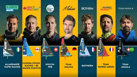 The seven skipper of Ocean Race Europe 2025