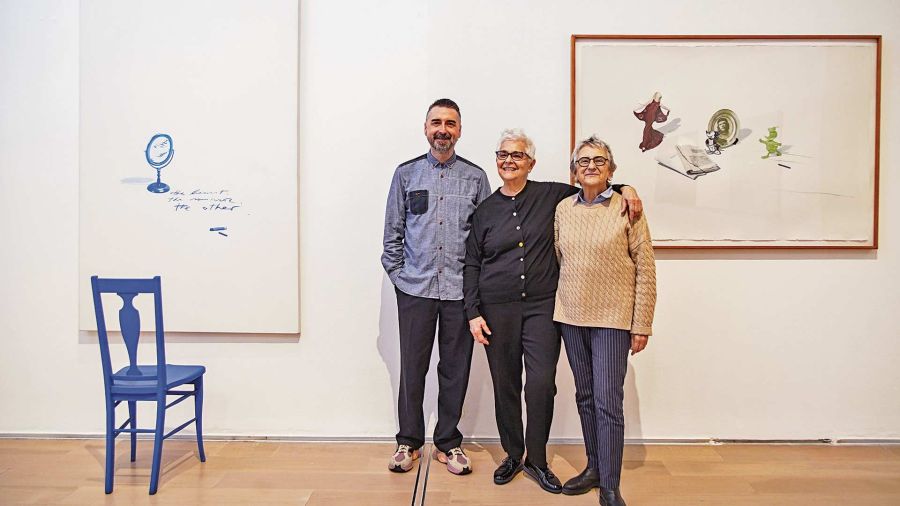 Agustín Pérez Rubio, Liliana Porter and Ana Tiscornia.