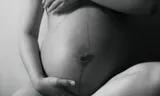 Linea Nigra, the title of Barrera's book, refers to the dark, vertical line that appears on the belly during pregnancy. Photo Getty Images