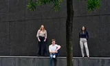 From the left: Marije van Velthoven (BBB Jong), Mauk Bresser (JOVD), and Elika Rehim Zadeh (Think).