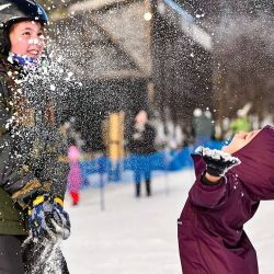 Snow party in Bariloche | Photo: CEDOC