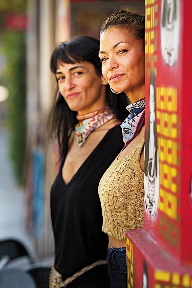 Christina Sunae and Florencia Ravioli