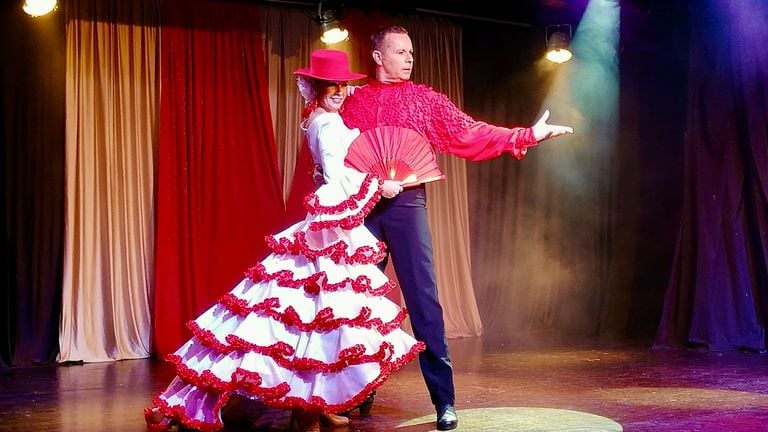 Fernando made a name for himself as a flamenco dancer in Spain (photo: Fernando Reyes).