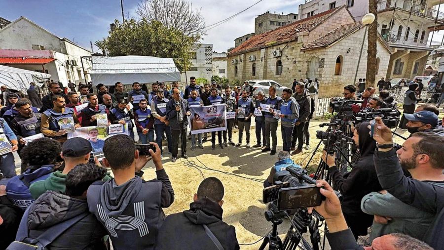 Journalists in Gaza