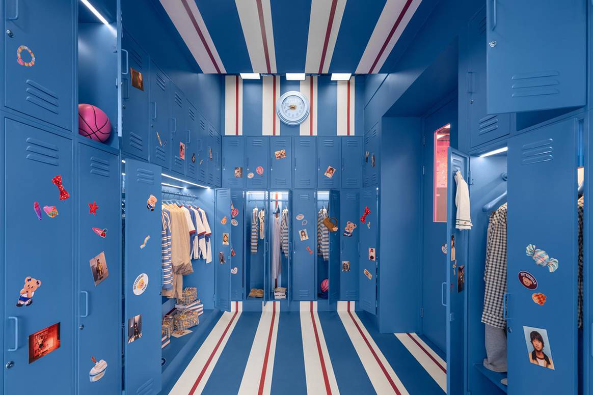 Pop-up store in Shanghai der